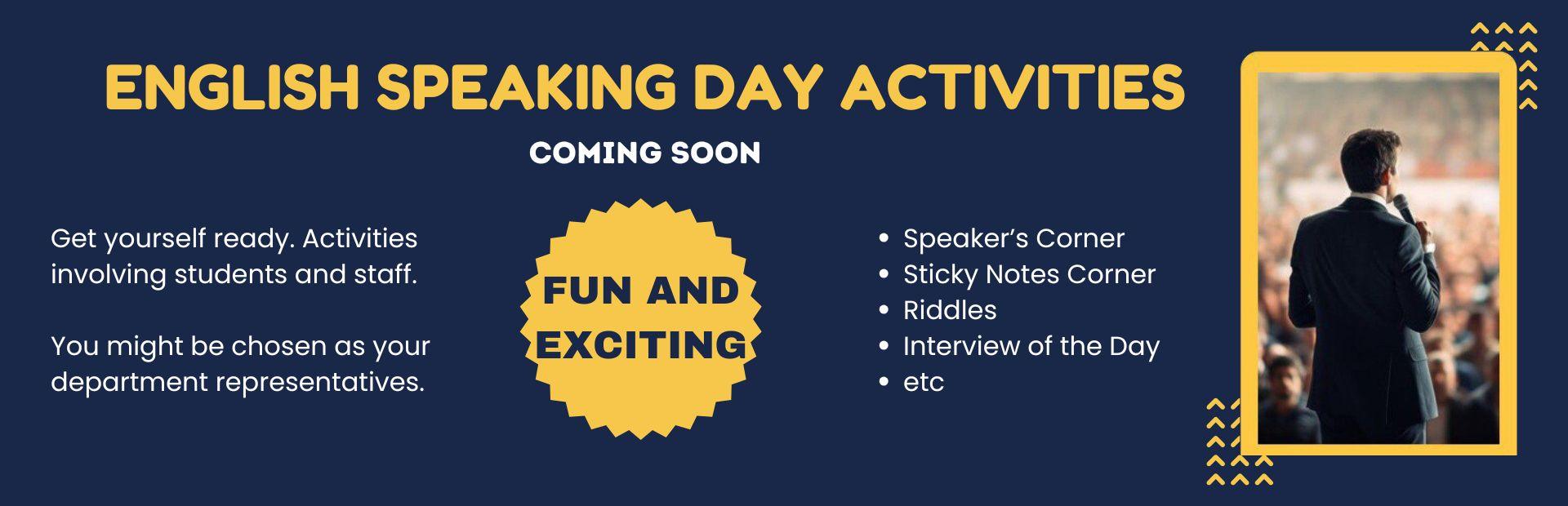 English Speaking Day