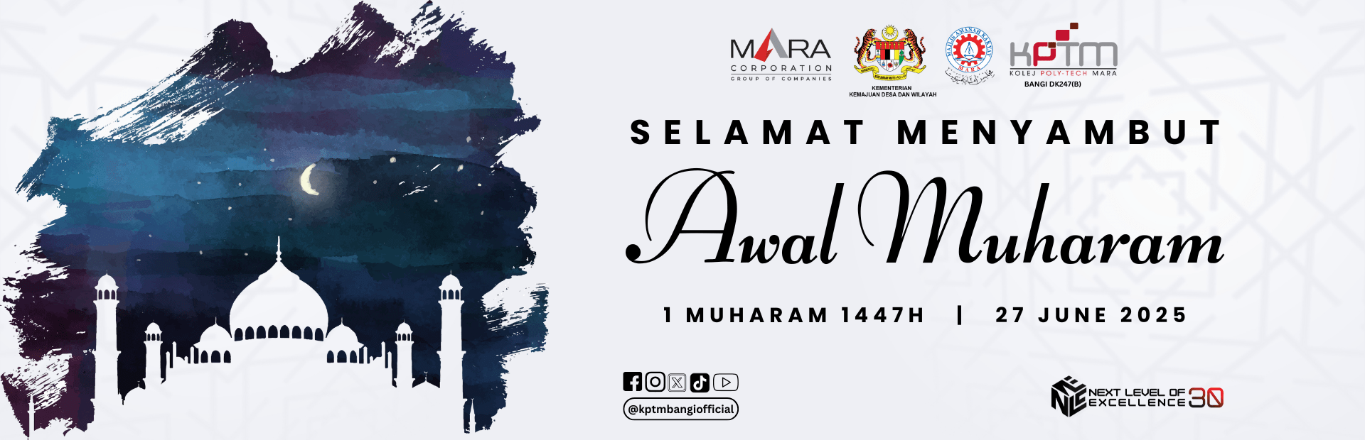 Selamat Menyambut Awal Muharam 1447H