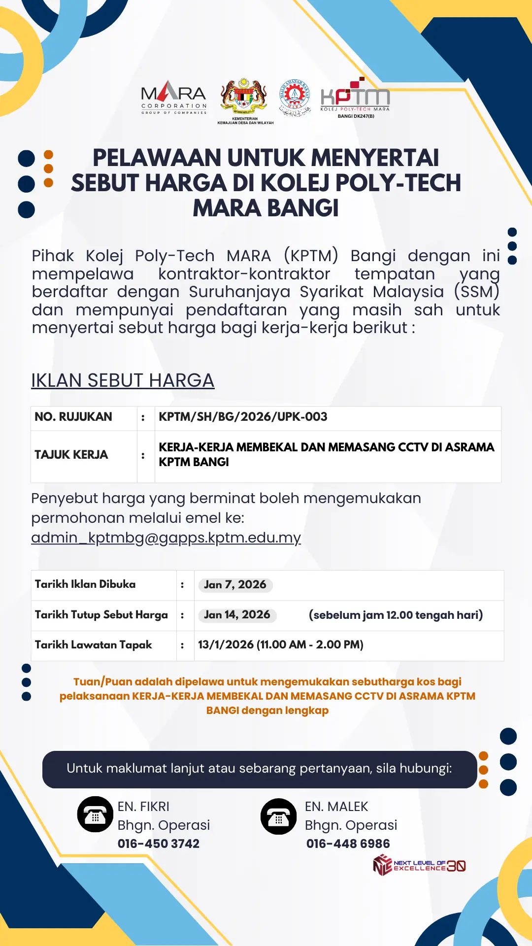 UPK-003 CCTV DI ASRAMA