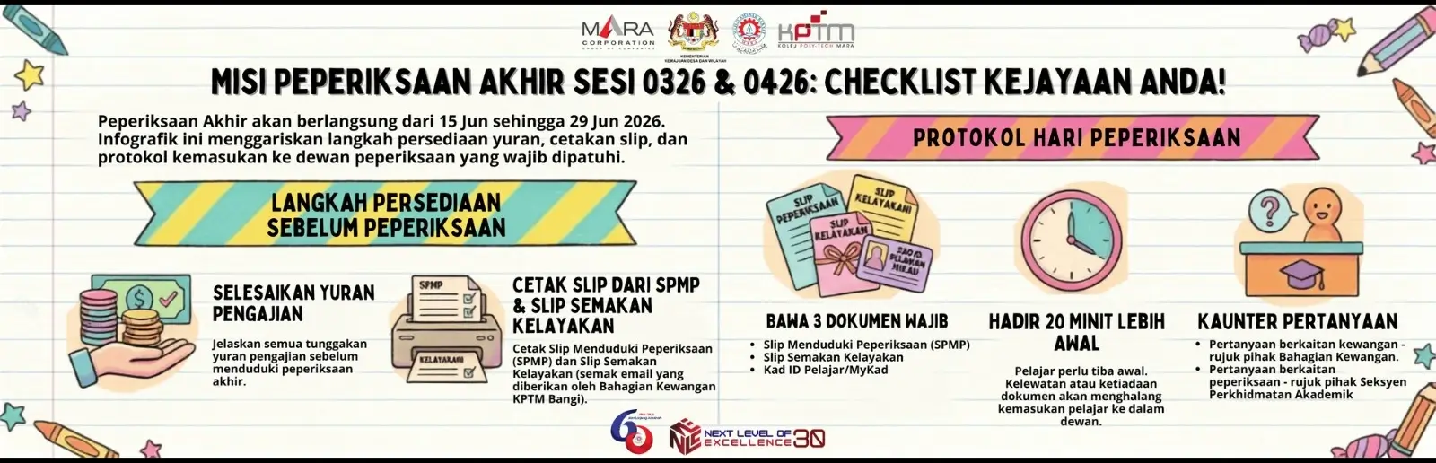 Misi Peperiksaan Akhir Sesi 0326 & 0426